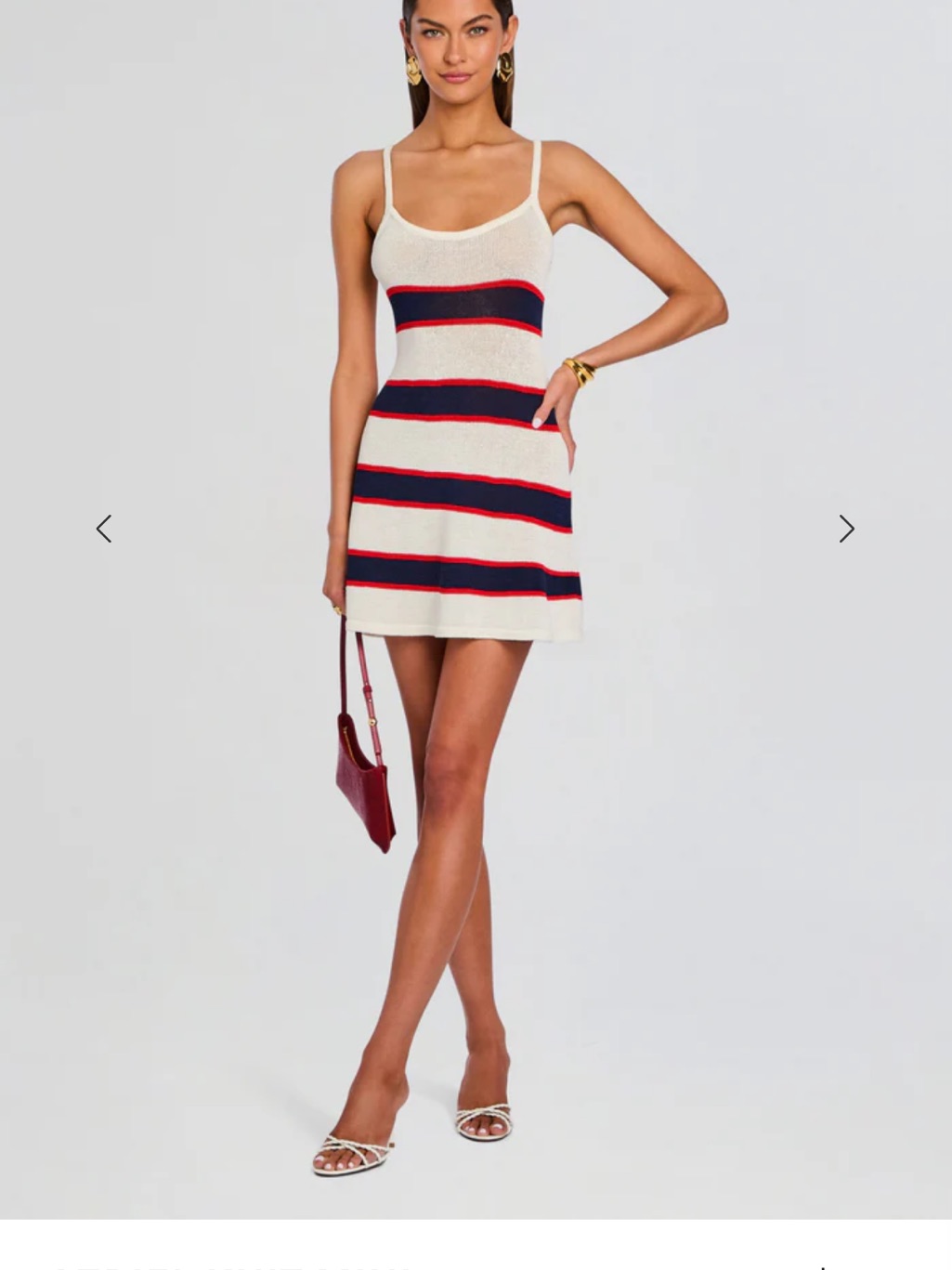 Retrofete Azriel Knit Mini Dress